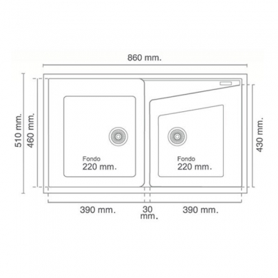 Esquema de medidas Kuma 304