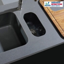 POALGI  FREGADERO SINTÉTICO SERIE GANDIA 15.1/2 CUBETA