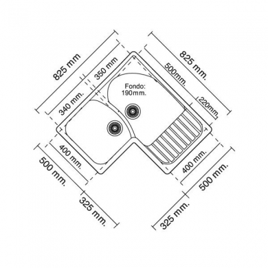 Fregadero Basic Jade 118 Poalgi