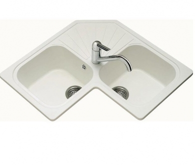 Fregadero de esquina  Basic. Agata 102. Poalgi