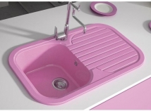 FREGADERO SINTÉTICO SERIE BASIC CORAL 121.POALGI ENCASTRE 800X475mm