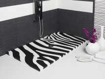 PLATO DE DUCHA STONE SERIE CEBRA  AQUASILK