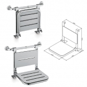 .ASIENTO PLEGABLE CON BARRA ASIDERO MOD. 304 - BELTRAN