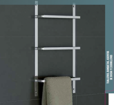 TOALLERO TRIPLE PARA INSTALAR EN MUEBLE, MAMPARA O RADIADOR. BELTRAN 2293  ENVÍO GRATIS A LA PENISULA