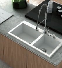 FREGADERO SINTÉTICOS SHIRA 505 2 CUBETAS. POALGI