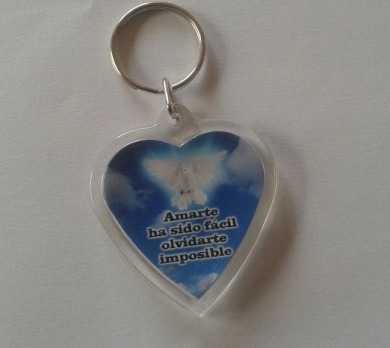 LLAVEROS DE FORMA CORAZON