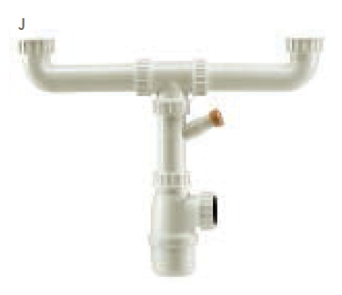 SIFÓN DOBLE  DE POALJI