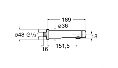 ROCA GRIFO DE LAVABO AVANT DE PARED DE 5A7979C00