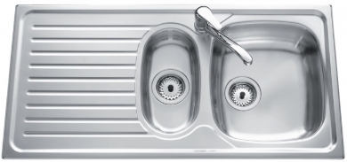 FREGADERO DE ACERO INOXIDABLE LUISINA JAZZY EV4711VE