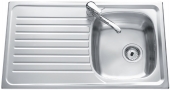 .FREGADERO DE ACERO INOXIDABLE LUISINA JAZZY EV4701VE