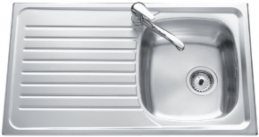 .FREGADERO DE ACERO INOXIDABLE LUISINA JAZZY EV4701VE