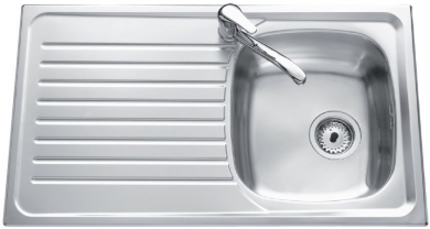 .FREGADERO DE ACERO INOXIDABLE LUISINA JAZZY EV4701VE