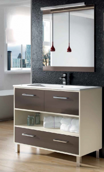 MUEBLE DE BAÑO KIRA 2P,1C. 1HUECO. CAMPOARAS 