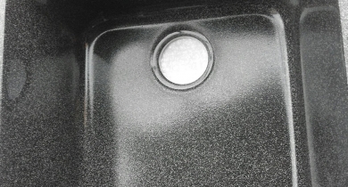  FREGADERO SINTÉTICO DE ENCIMERA O BAJO ENCIMERA   MODELO TAJO  44.5 x 45.5cm URDAPLAST