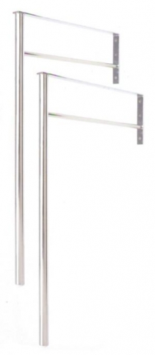 SOPORTES PARA ENCIMERA ACERO INOXIDABLE MODELO 27