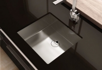 NUEVA COLECCIÓN FREGADERO PRAGA 45 DE 1 CUBETA DE ACERO INOXIDABLE ROCA NOVEDAD