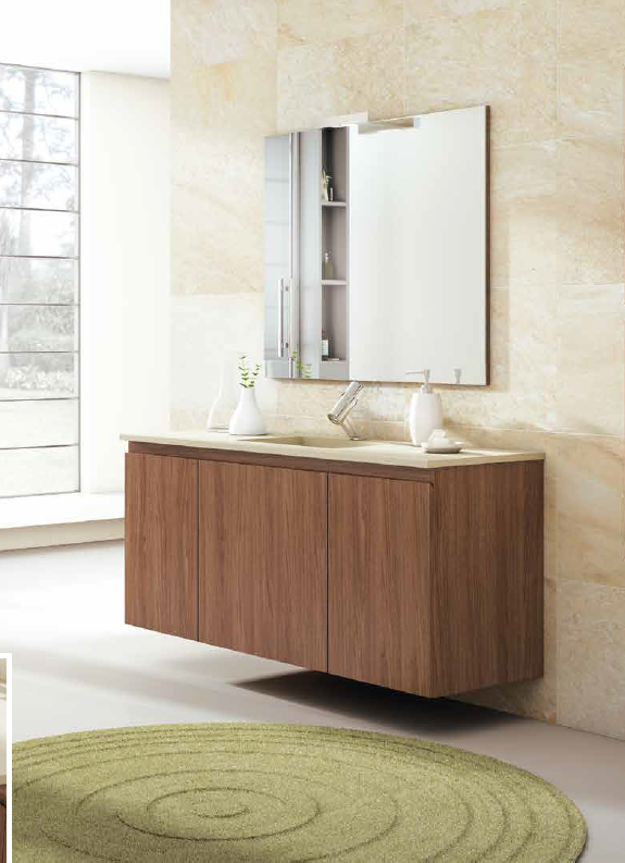 MUEBLE MODULAR DE BAÑO AQUA 1 CAJON 2PUERTAS.CAMPOARAS