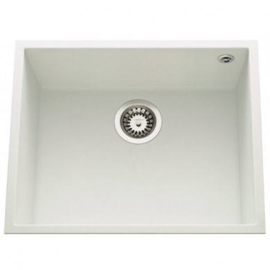 Fregadero de granito bajo encimera Quadrille. Luisina