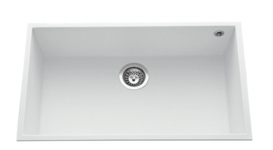 Fregadero bajo encimera de granito Luisigranit. Quadrille. Luisina