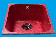 FREGADERO SINTÉTICO DE ENCIMERA O BAJO MEDIDAS 37x445  ENCIMERA MODELO TAJO 37 X 44,5 CM