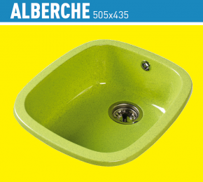 FREGADERO SINTÉTICO DE ENCIMERA O BAJO ENCIMERA ALBERCHE 50,5 X 43,5 CM URDAPLAST 
