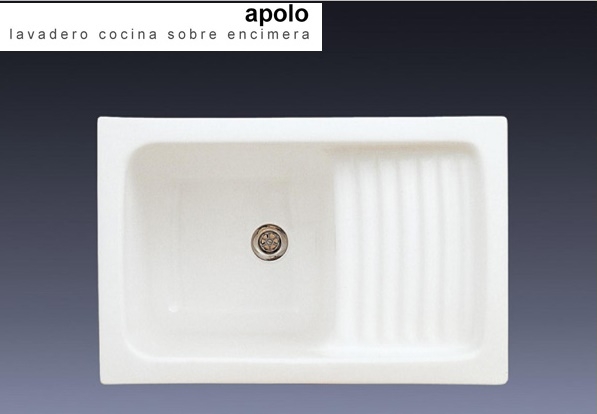 Mueble lavadero-pila melamina Apolo - Online
