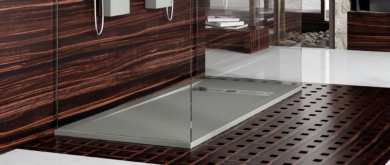 Plato de ducha extraplano de resina