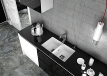 POALGI  FREGADERO SINTETICO ZIE 70 2 CUBETAS