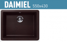 FREGADERO DE UNA CUBETA DAIMIEL DE URDAPLAST NOVEDAD MEDIDAS 550X430CM