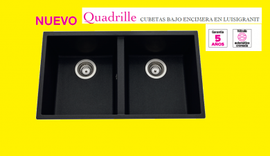 FREGADERO QUADRILLE EN LUISIGRANIT EVSP 983 LUISINA