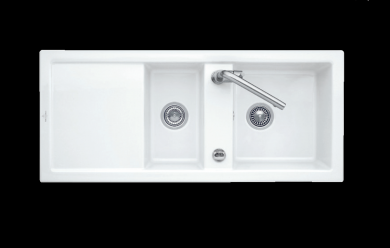 FREGADERO DE CERÁMICA VILLEROY & BOCH SUBWAY EV 6726 22