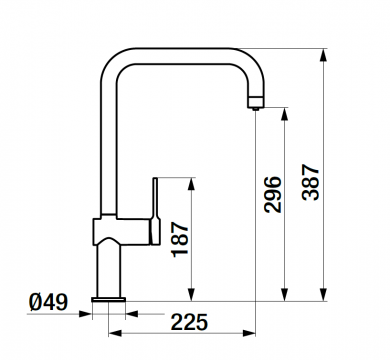 GRIFO DE COCINA CON SISTEMA OSMOSIS TIME MALE GROBER
