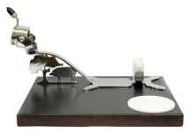 JAMONERO MODELO CAMPO CHARRO CON ENCIMERA Y PLATO DE POLIETILENO ENV&Iacute;O GRATIS