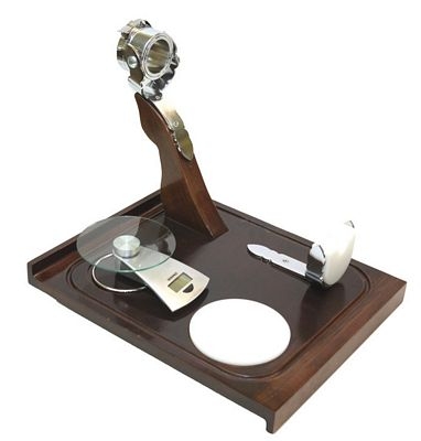 JAMONERO MODELO PARIS CON ENCIMERA,BASCULA PLATO DE POLIETILENO.