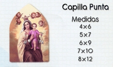 FOTO DE PORCELANA FORMA DE PUNTA 