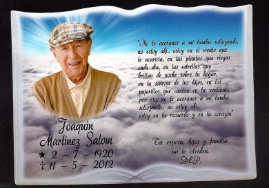 LIBRO PARA LAPIDA DE CERÁMICA MODELO MUSIGAL