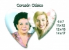 FOTO PORCELANA FORMA CORAZÃN CLÃSICO NOVEDAD