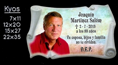 PERGAMINO DE CERÁMICA MODELO KYOS