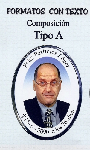 FOTO DE CERÁMICA CON MARCO DE ACERO INOX COMPOSICIÓN TIPO A 