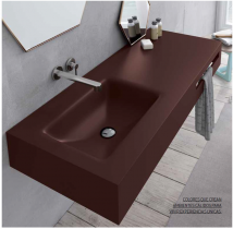 LAVABO DE GEL COAT MODELO MILAN