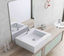 ENCIMERA LAVABO A MEDIDA PAVODA SOLID SURFACE. ANYWAYSOLID