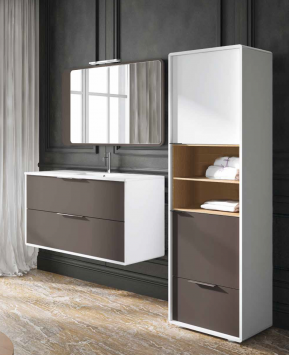 Mueble de baño Vintass dos cajones.