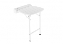 ASIENTO DE  DUCHA ABATIBLE CON PATAS SERIE  COMFORT DE ROCA A816913009 
