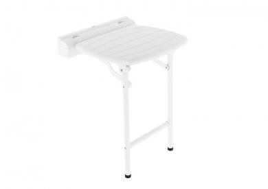 ASIENTO DE  DUCHA ABTIBLE CON PATAS SERIE  COFORT DE ROCA A816913009