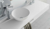 LAVABO SOBRE ENCIMERA SOLID MODELO BOLONIA  ANYWAYSOLID