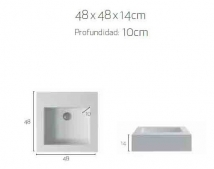 LAVABO SOLID SURFACE ROMA. ANYWAYSOLID