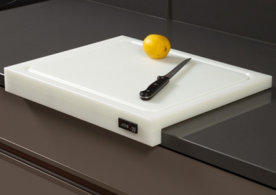 TABLA DE POLIETILENO MACIZO BLANCO CON FALDÓN CUCINEOGGI