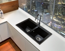 FREGADERO SINT&Eacute;TICO SOBRE ENCIMERA  GEA SYAN NOVEDAD.