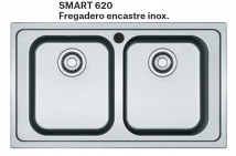 FREGADERO DE ACERO INOXIDABLE MODELO SMAR 620  FRANKE 1010501823