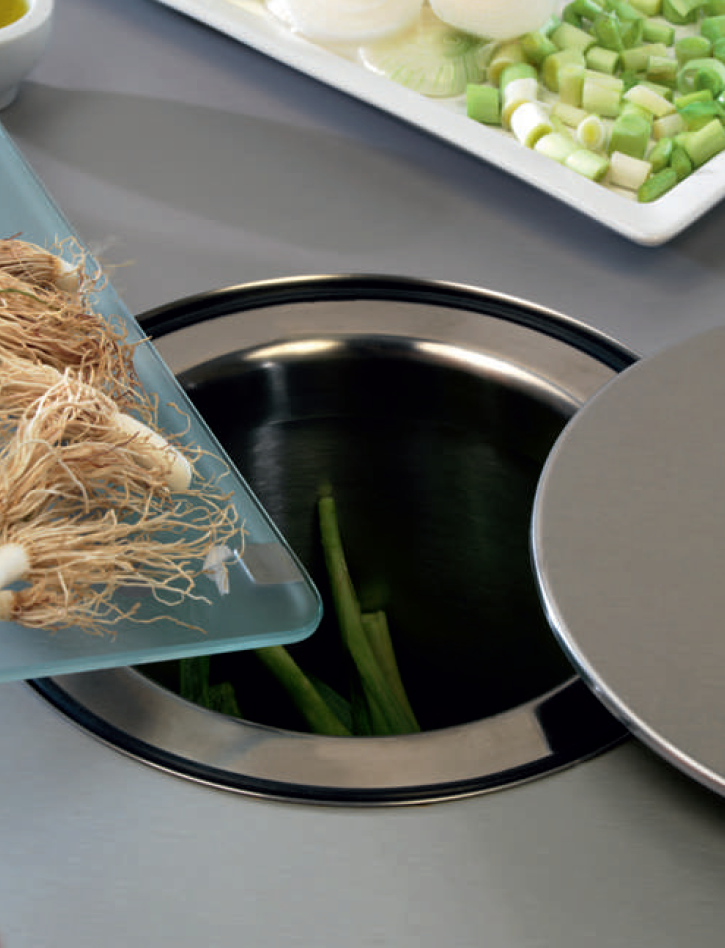 CUBO DE COCINA PARA INSTALAR EN ENCIMERA. WASTE-BIN FRANKE...
